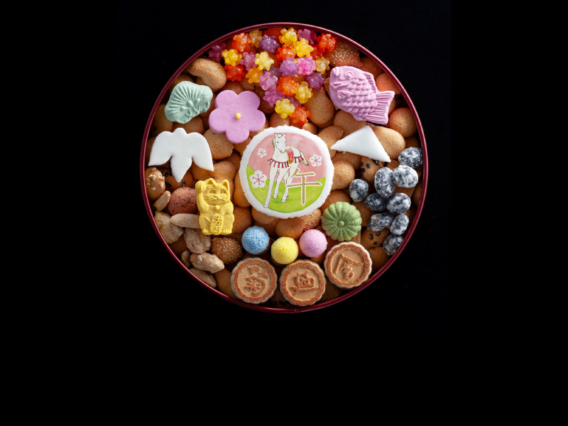 10/27(月)～発売開始！銀座 菊廼舎本店<br>「登録商標 冨貴寄 開運干支缶」