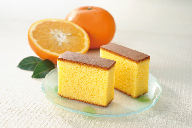 4/10(金)～販売開始<br>文明堂東京 「文明堂のカステラ 夏みかん」